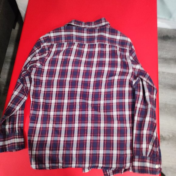 Cherokee plaid long sleeve shirt men's size M - Picture 3 of 5